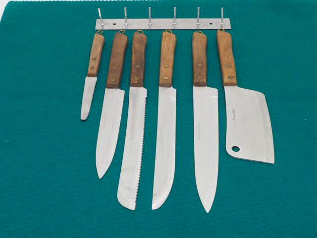 Juego Cuchillos Acero Inoxidable