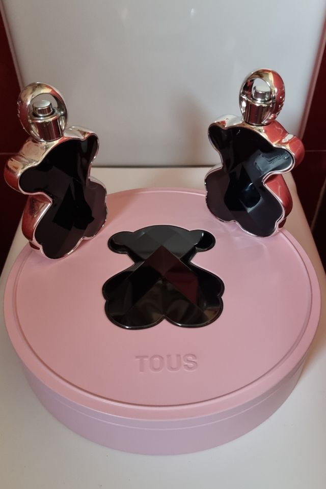 Tous - 2 perfumes vacíos + caja