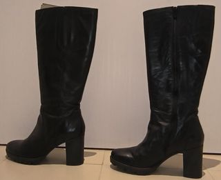 Botas altas negras mujer - talla 40