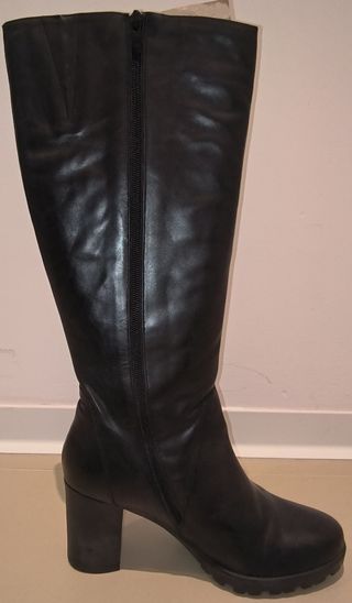 Botas altas negras mujer - talla 40