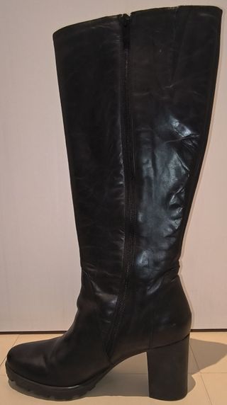 Botas altas negras mujer - talla 40