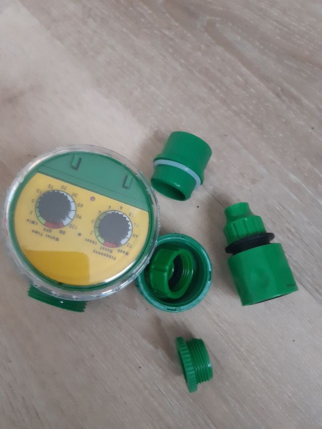 Temporizador riego jardín