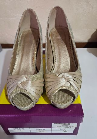 Zapatos Vertize Gala azul fiesta