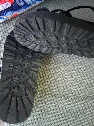 Sandalias negras mujer