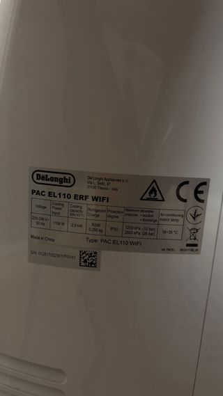 Delonghi Pinguino 110 Wifi para 15 - 20m2