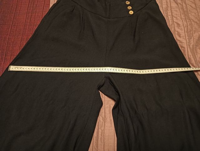 Pantalones anchos negros