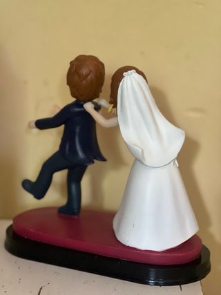 Figura novios boda - Decoración