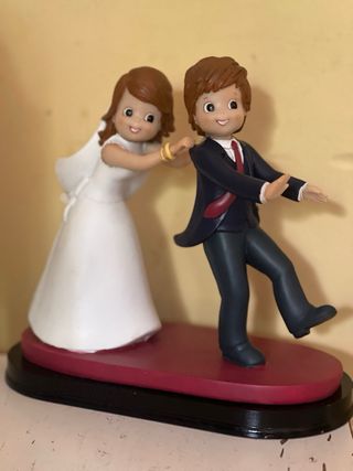 Figura novios boda - Decoración