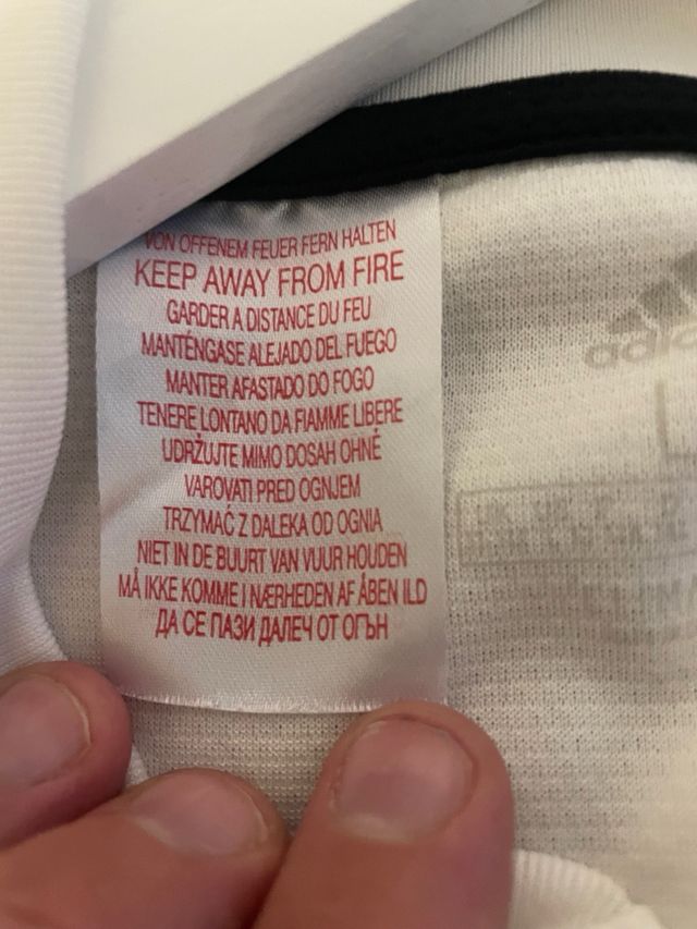 Camiseta Real Madrid - Talla L