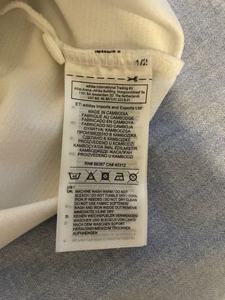 Camiseta Real Madrid - Talla L