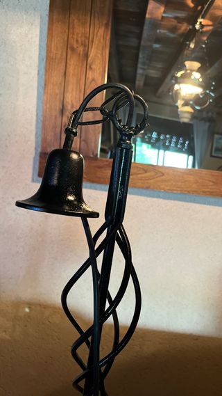 Lámpara techo negra 