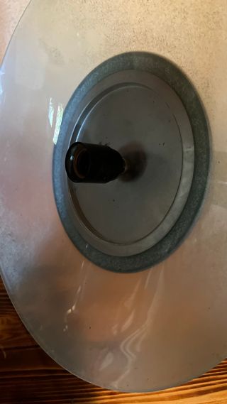 Lámpara techo negra 