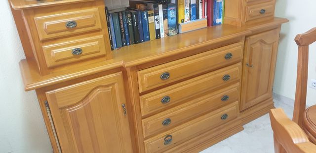 Muebles de salón comedor madera