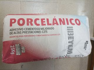Adhesivo cerámico Porcelánico C2TE (2x25kg)