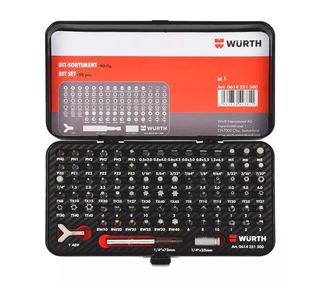 Set 90 punte inserti Wurth 1/4