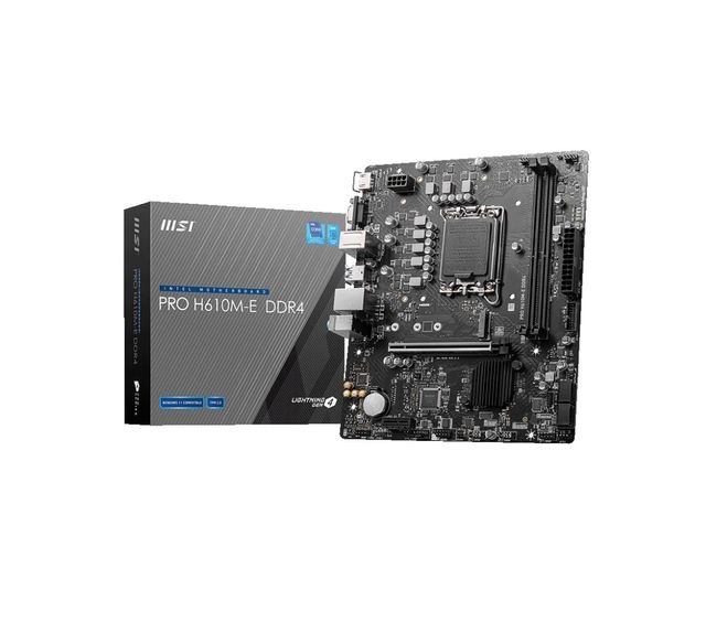 Placa base MSI PRO H610M-E DDR4