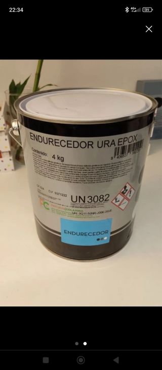 Endurecedor epoxi URA EPOX - 4kg