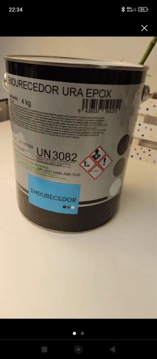 Endurecedor epoxi URA EPOX - 4kg