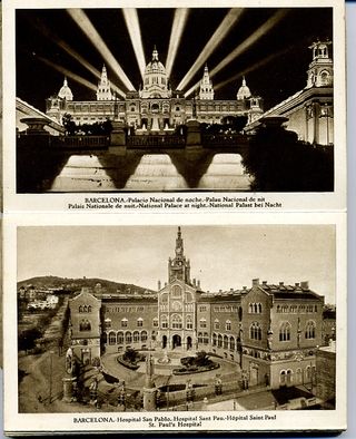 Álbum postal Barcelona (30 vistas)