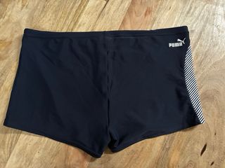 Bañador Puma Hombre - Negro/Blanco