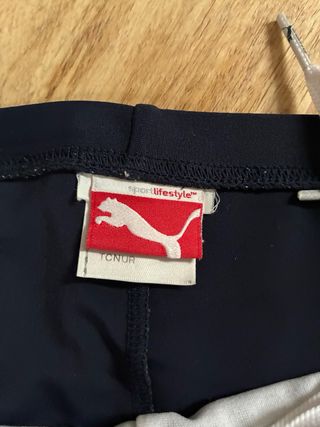 Bañador Puma Hombre - Negro/Blanco
