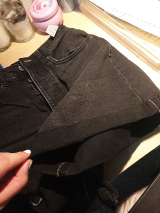 Shorts Pull&Bear negros, talla S