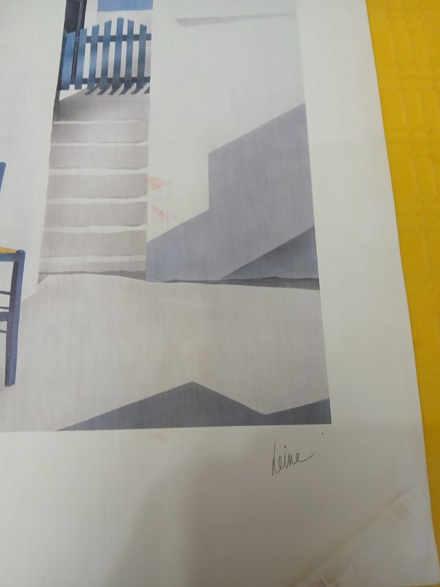 2 Stampe Leine firmate - Vintage