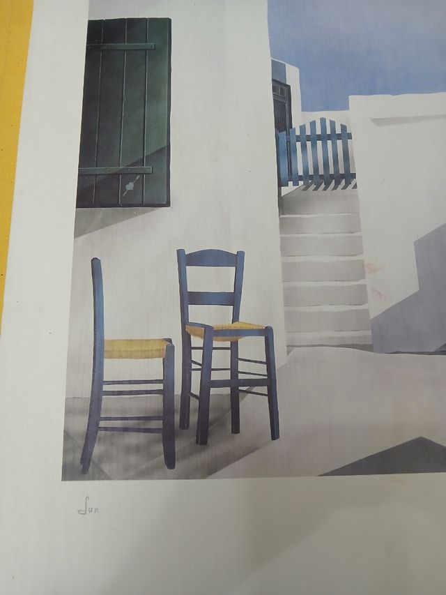 2 Stampe Leine firmate - Vintage