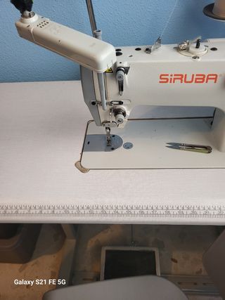 Máquina coser industrial usada