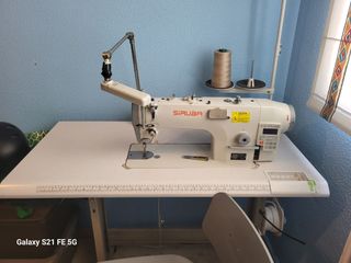 Máquina coser industrial usada