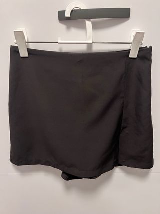 Minifalda negra | Falda pantalón