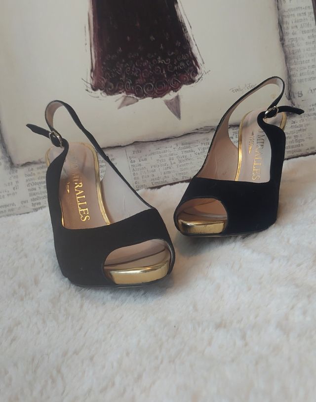 Sandálias sapatos de salto Pedro Miralles 40