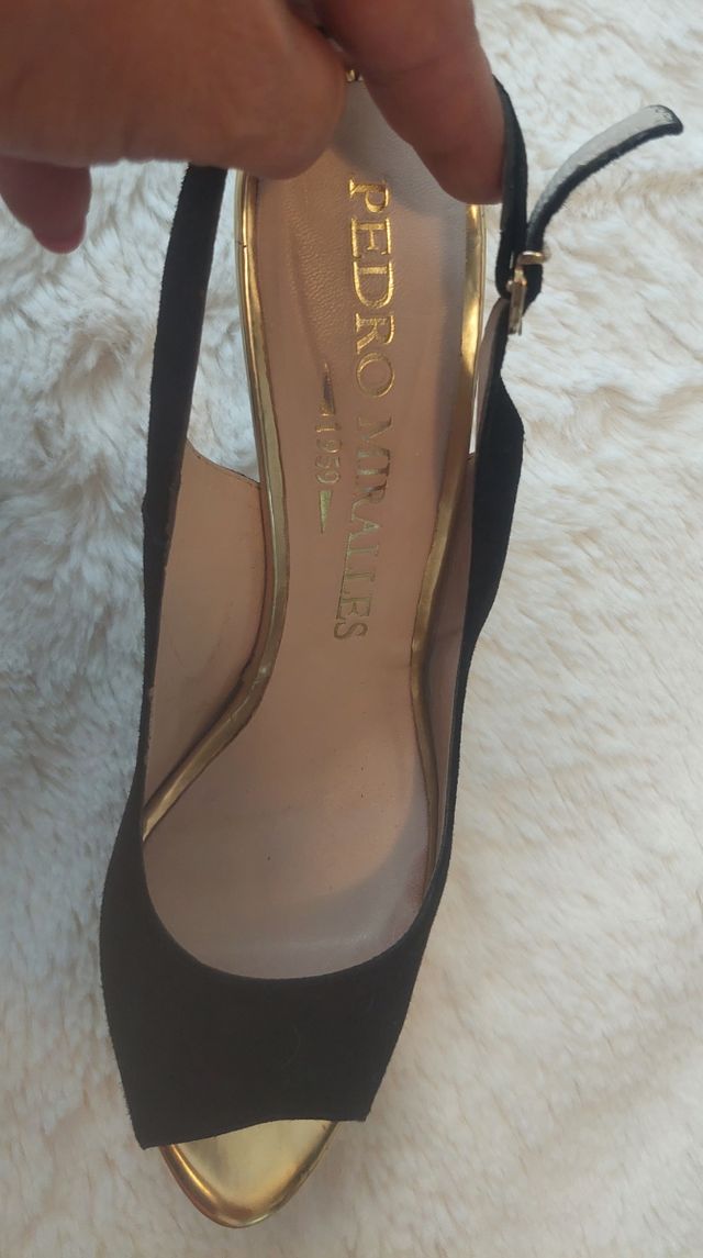 Sandálias sapatos de salto Pedro Miralles 40