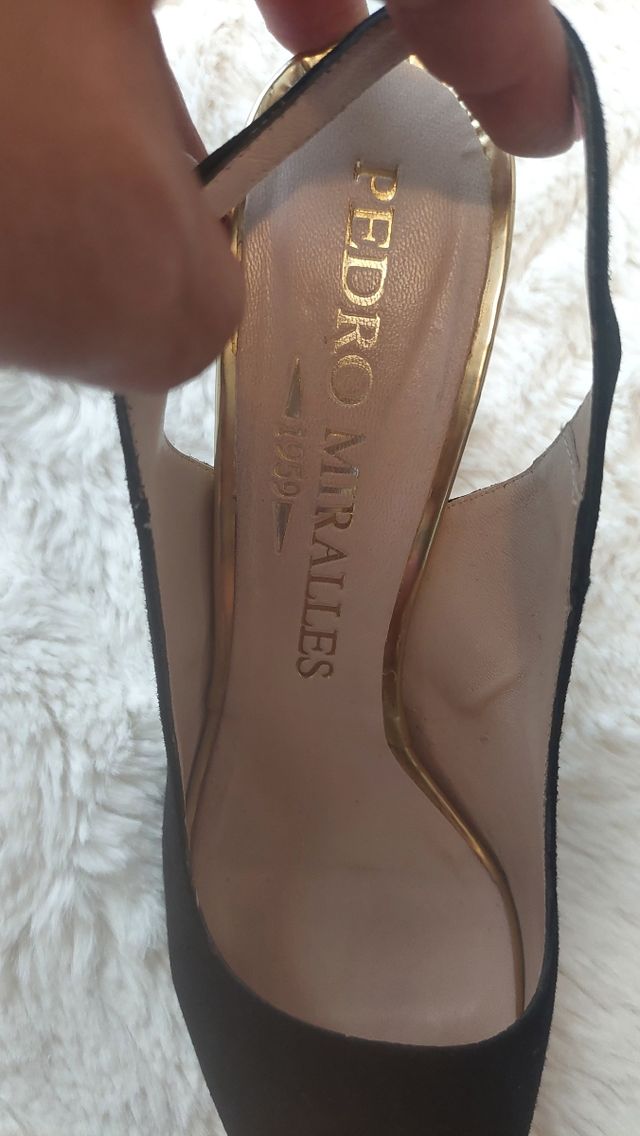 Sandálias sapatos de salto Pedro Miralles 40