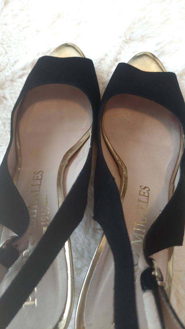 Sandálias sapatos de salto Pedro Miralles 40