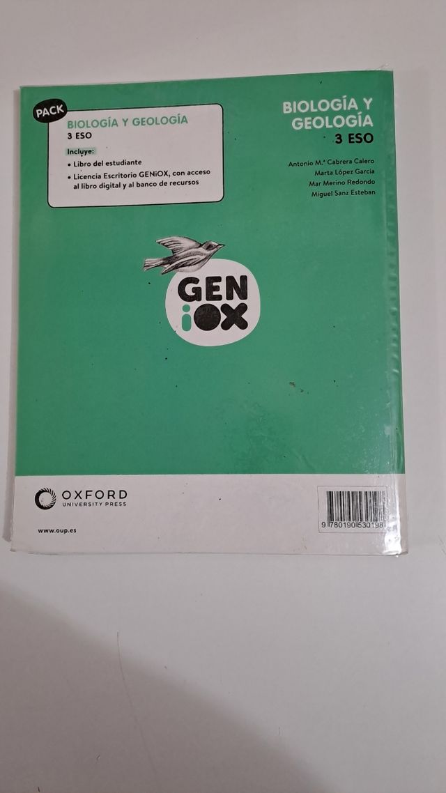 Biología y Geología 3º ESO.  Castilla la Mancha