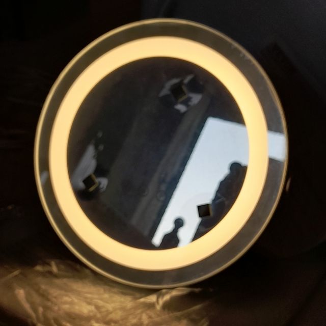 Specchio trucco illuminato led da tavolo vevor