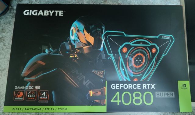 Gigabyte GeForce RTX 4080 SUPER OC (SOLO LA CAJA)