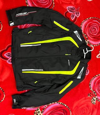 Chaqueta Moto Negro/Amarillo RTEC 
Talla "L"