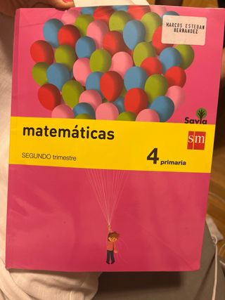matemática 4to primaria