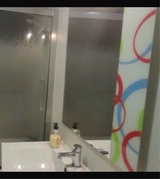 Espejo de baño moderno multicolor