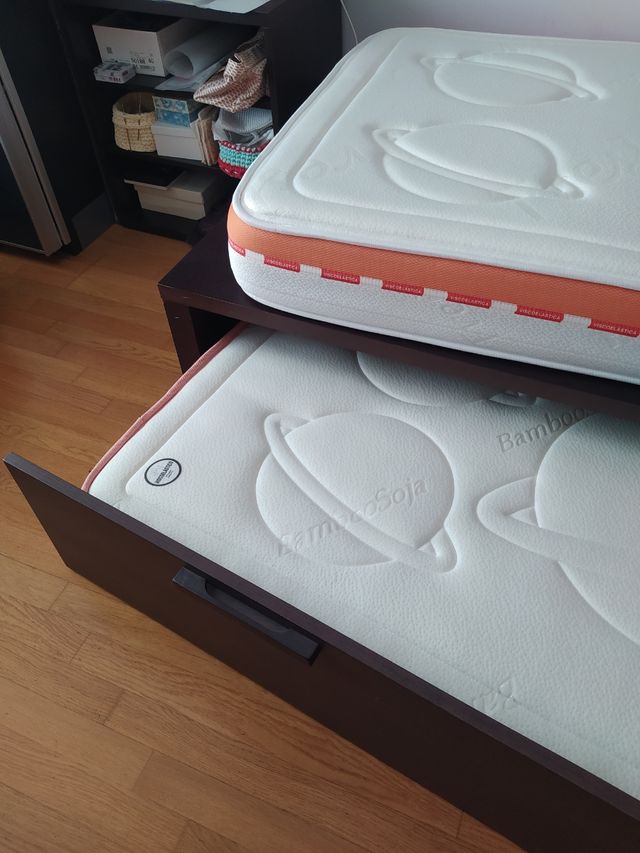 Cama nido 90cm color chocolate