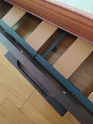 Cama nido 90cm color chocolate