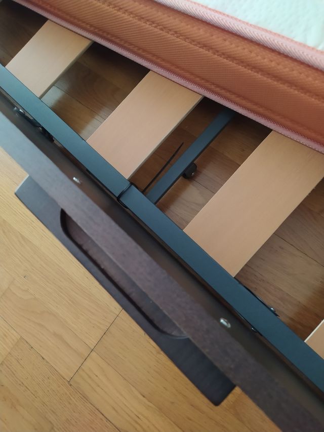 Cama nido 90cm color chocolate