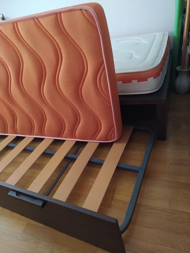 Cama nido 90cm color chocolate