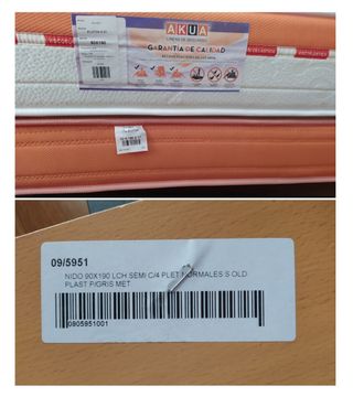 Cama nido 90cm color chocolate