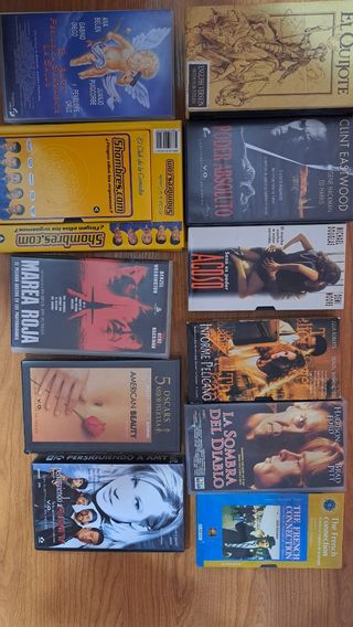 11 Películas VHS - Acción, Drama, Comedia