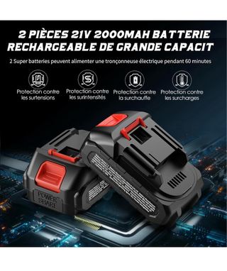 Mini Motosega Elettrica a Batteria nuovo