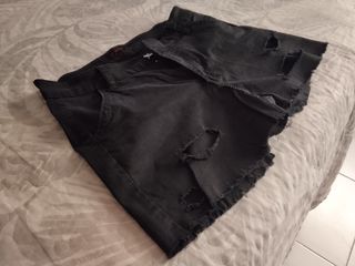 Bermudas negras hombre 