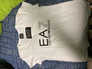 Camiseta Emporio Armani XL blanca para mujer